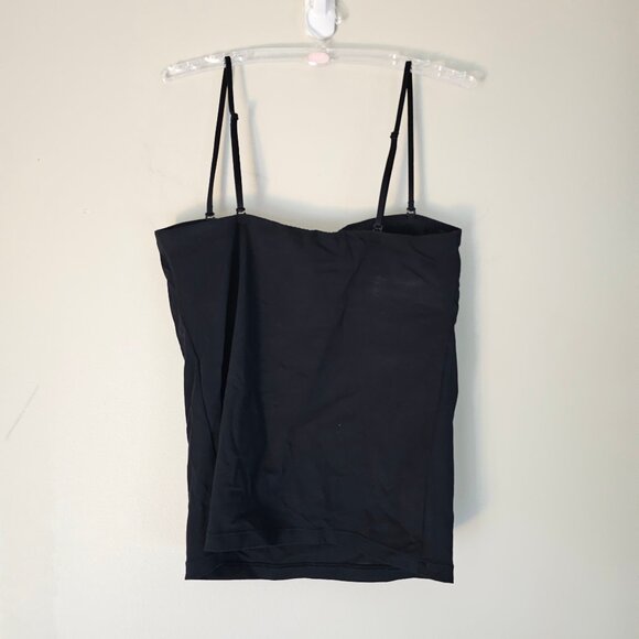Uniqlo AIRism Cotton Bra Tube Top - 2024 - Black - Sz XS JAPAN - NWT - Picture 2 of 8